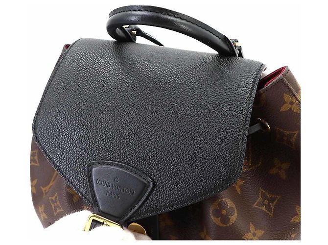 Zaino Louis Vuitton Monogram Montsouris NM PM - vista 7