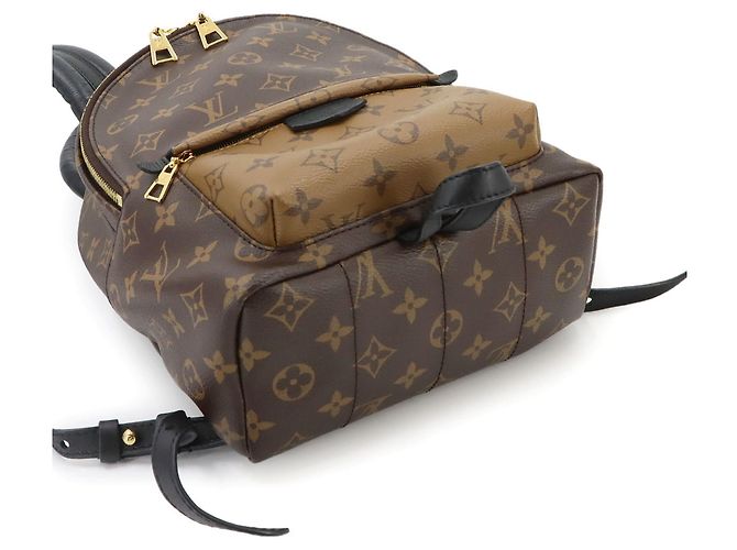 Zaino Louis Vuitton Monogram Reverse Palm Springs PM - vista 4