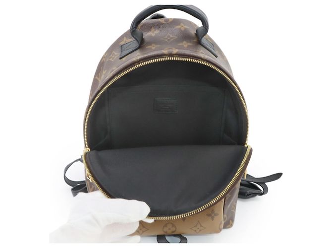 Zaino Louis Vuitton Monogram Reverse Palm Springs PM - vista 5