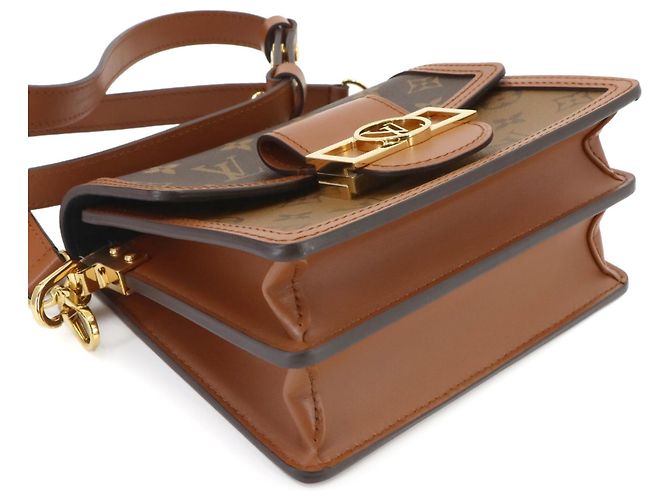 Borsa a spalla Mini Dauphine Monogram Reverse Louis Vuitton - vista 5
