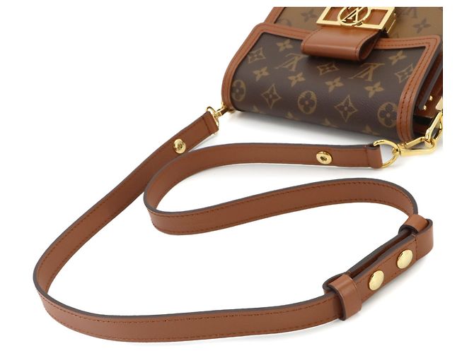 Borsa a spalla Mini Dauphine Monogram Reverse Louis Vuitton - vista 6