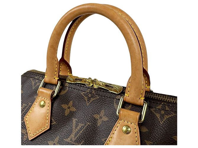 Borsa Louis Vuitton Monogram Speedy Bandoulière 25 - vista 10