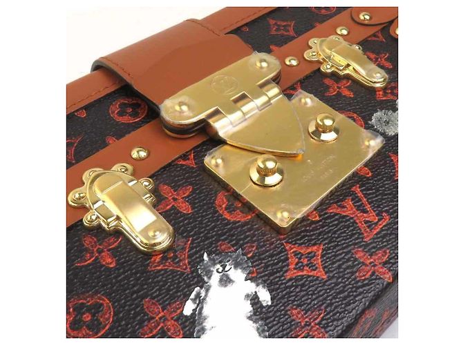 Borsa a tracolla Louis Vuitton Petite Malle NM Catgram - vista 10