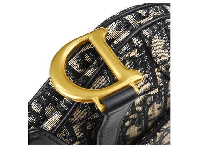 Christian Dior Saddle Oblique Canvas Small - vista 7