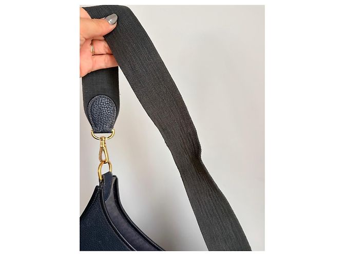 Evelyne Borsa Hermès Évelyne GM Bleu Marine - vista 14