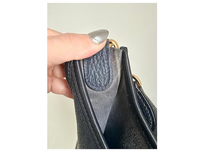 Evelyne Borsa Hermès Évelyne GM Bleu Marine - vista 7