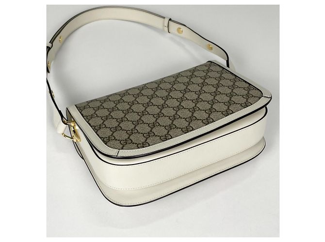 Borsa a tracolla media Gucci Horsebit 1955 - vista 2