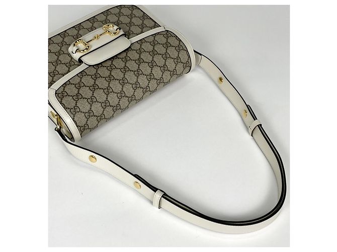 Borsa a tracolla media Gucci Horsebit 1955 - vista 5