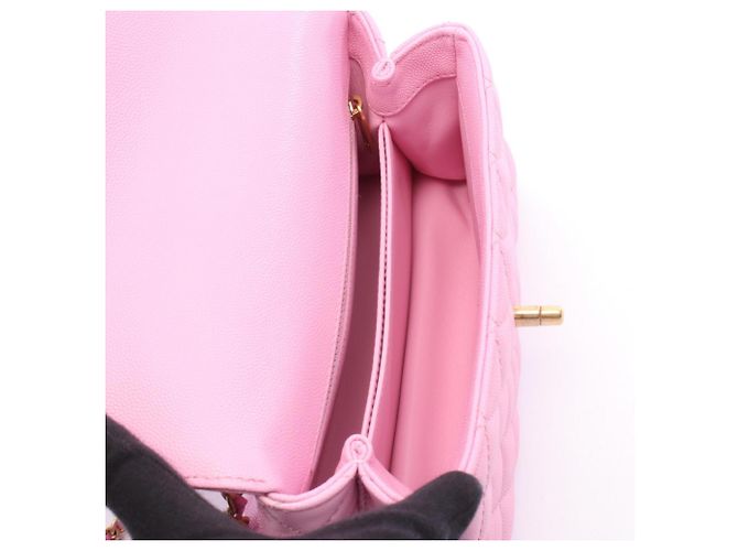 Bolsa Chanel Coco Handle Flap Matelassé - vista 3