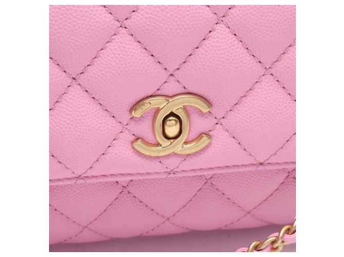 Bolsa Chanel Coco Handle Flap Matelassé - vista 8