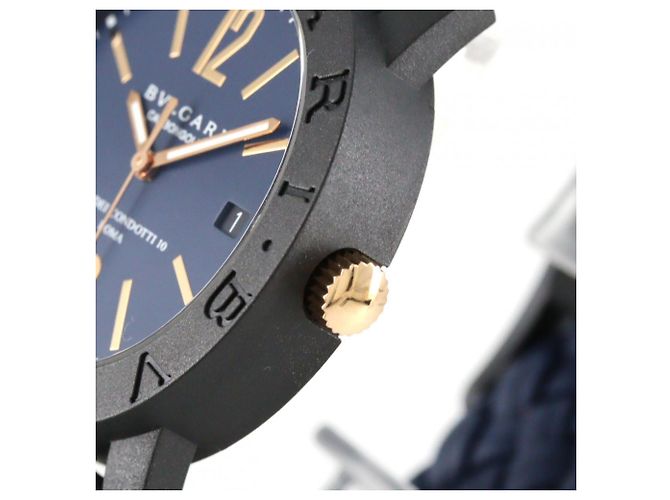 Bulgari Relógio Automático Bvlgari Carbon Gold - vista 3