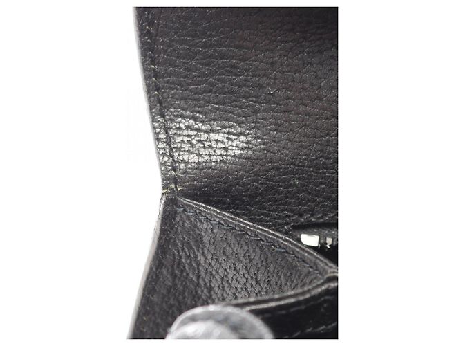 Borsa Gucci Bamboo in pelle nera - vista 7