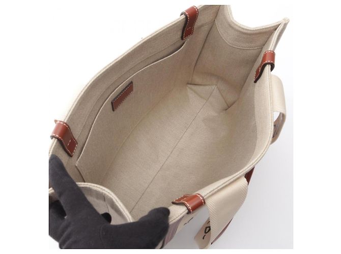 Borsa Tote Chloé Woody Medium - vista 3