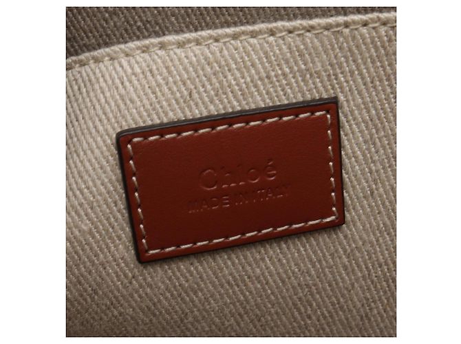 Borsa Tote Chloé Woody Medium - vista 4