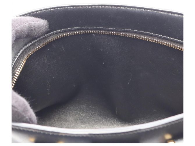 Borsa a mano in pelle nera Yves Saint Laurent - vista 5