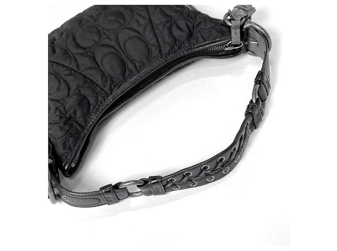 Borsa a tracolla Coach Signature Fringe Nylon - vista 5