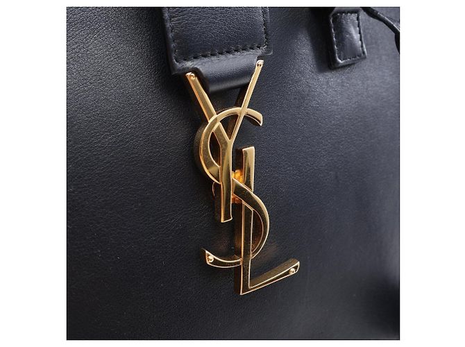 Yves Saint Laurent Monogram Cabas 2-Way Handtasche - Ansicht 10