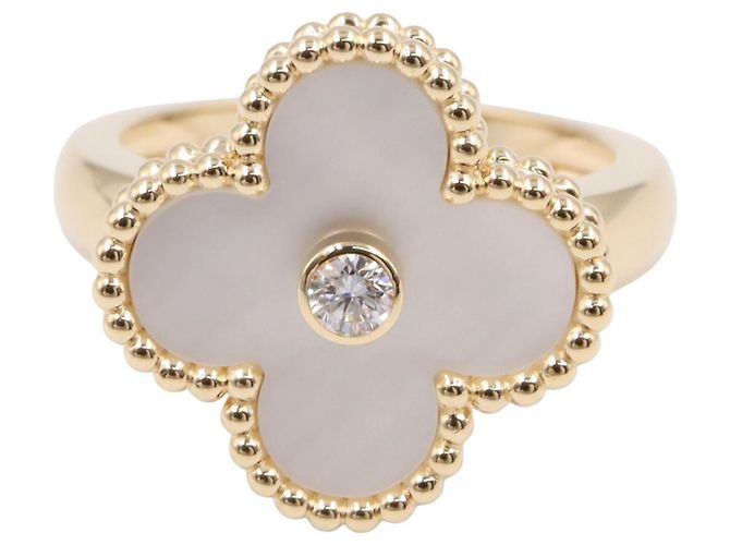 Van Cleef & Arpels Vintage Alhambra 1PD Ring - Ansicht 2