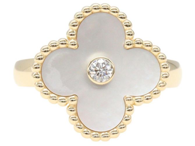 Van Cleef & Arpels Vintage Alhambra 1PD Ring - Ansicht 2