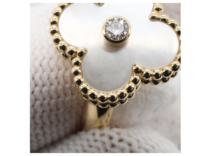 Van Cleef & Arpels Vintage Alhambra 1PD Ring - Ansicht 7
