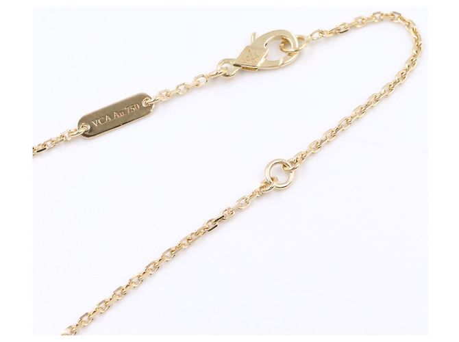 Van Cleef & Arpels Vintage Alhambra Karneol Halskette - Ansicht 4
