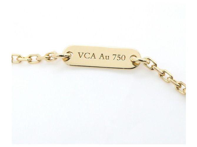 Van Cleef & Arpels Vintage Alhambra Karneol Halskette - Ansicht 3