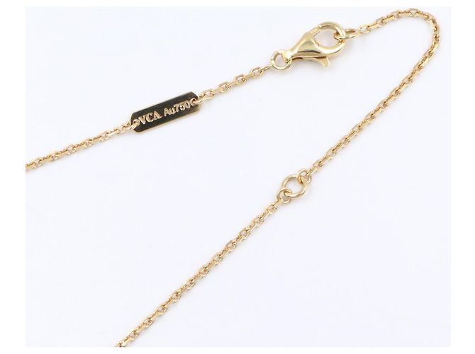 Van Cleef & Arpels Vintage Alhambra Karneol Halskette - Ansicht 4