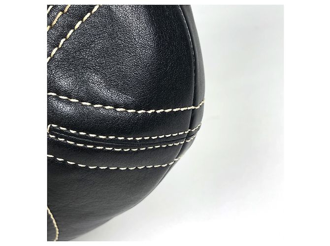 Borsa a tracolla Coach Black Mini Signature Canvas - vista 3
