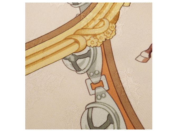 Hermès Foulard Hermes Carre 90 Plumes et Grelots - vista 4