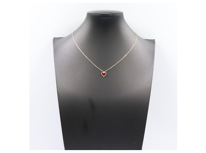 Collar Van Cleef & Arpels Sweet Heart Carnelian - vista 5