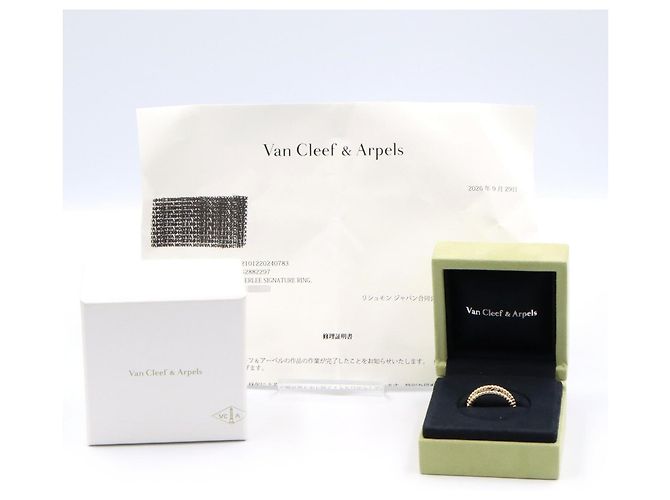 Anello Perlée Signature Van Cleef & Arpels - vista 7