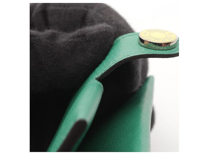 Hermès Tarjetero Hermes R.M.S Vert Vertigo Jaune Naple - vista 8
