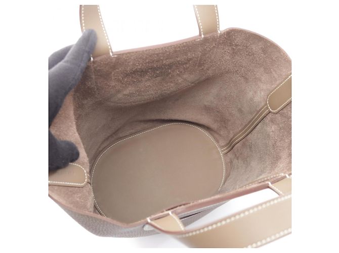 Hermès Borsa Hermes In the Loop 23 in Etoupe Gray - vista 3