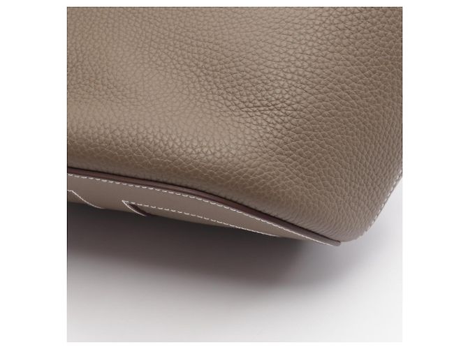Hermès Borsa Hermes In the Loop 23 in Etoupe Gray - vista 9