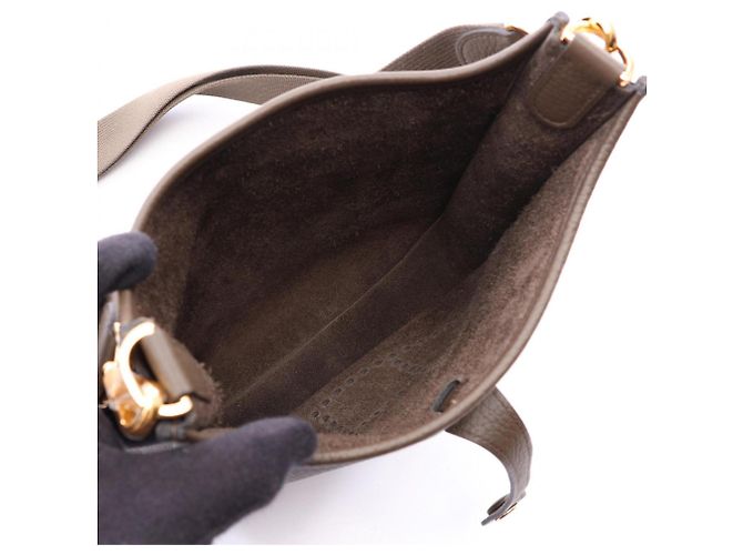 Hermès Borsa a tracolla Hermes Evelyne 23 Vert Roden - vista 3