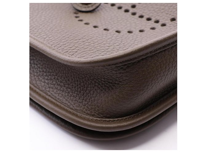 Hermès Borsa a tracolla Hermes Evelyne 23 Vert Roden - vista 6