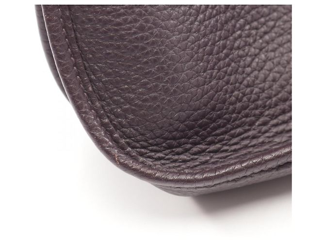 Hermès Borsa a tracolla Hermes Evelyne 3 Trois GM Raisin - vista 6