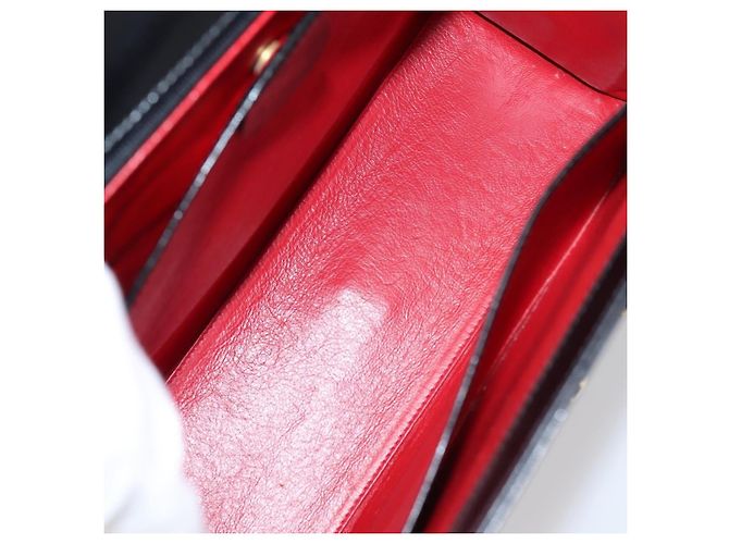 Gucci Vintage Lady Lock Top Handle Leather Medium - vue 5