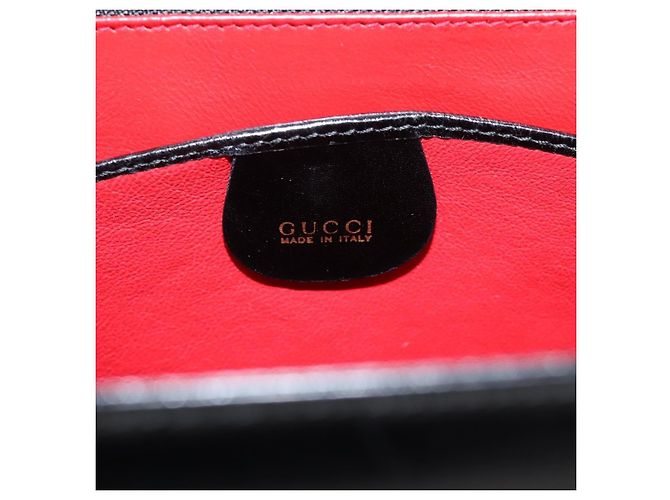 Gucci Vintage Lady Lock Top Handle Leather Medium - vue 6