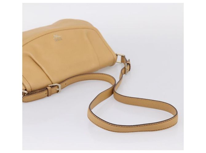 MCM Visetos Leder Handtasche Beige - Ansicht 7
