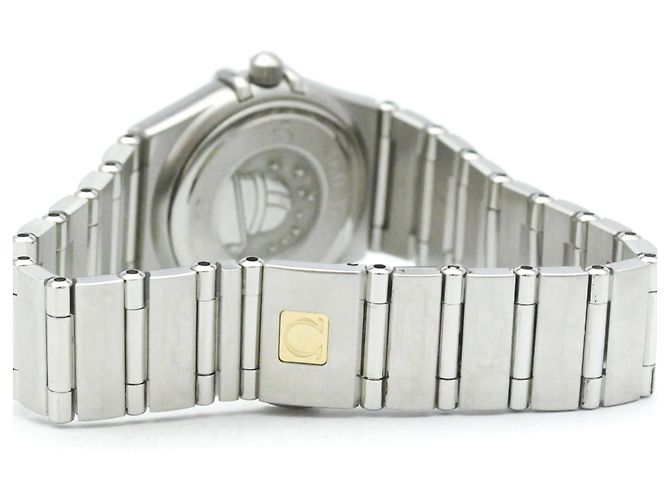 Omega Constellation Quartz Stainless Steel com bisel e marcadores de diamante 22 - vista 2