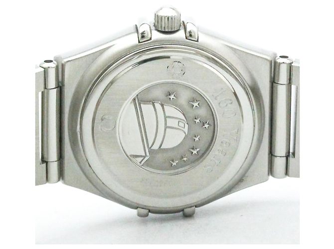 Omega Constellation Quartz Stainless Steel com bisel e marcadores de diamante 22 - vista 6