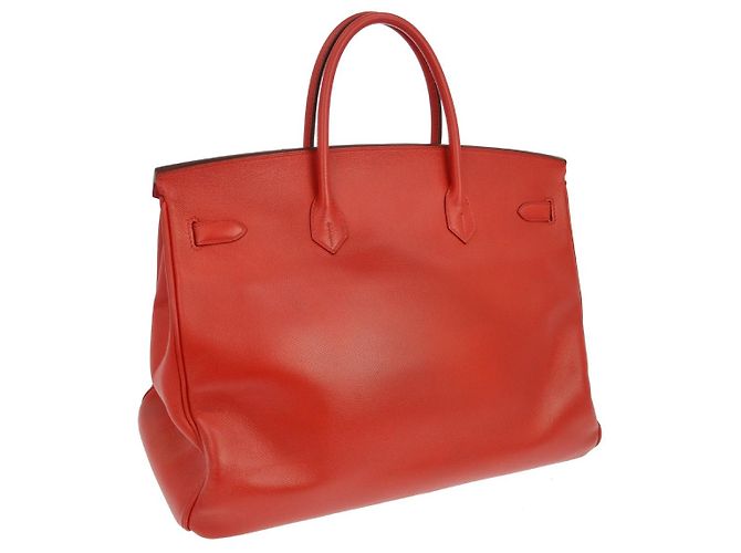Hermès Hermes Birkin Red Epsom with Gold Hardware 40 - view 2