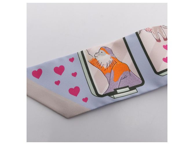 Hermès Hermes Twilly STORY Seidenschal - Ansicht 8