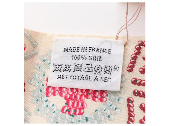 Hermès Foulard di seta Hermes Twilly Kelly en Perles - vista 5