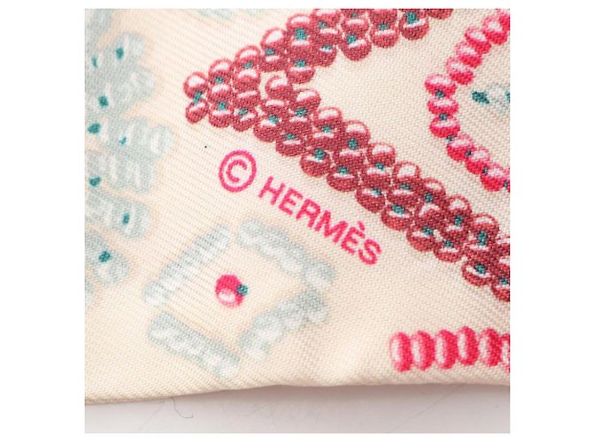Hermès Hermes Twilly Kelly en Perles Seidentuch - Ansicht 4