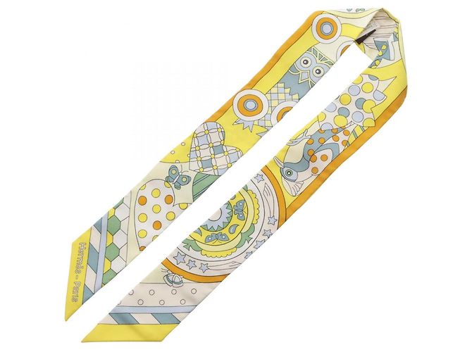 Hermès Hermes Twilly Les Murmures de la Foret Seidenschal - Ansicht 2