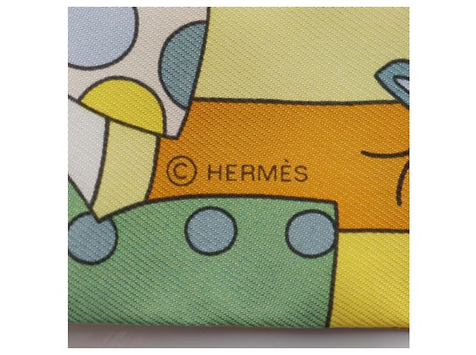 Hermès Hermes Twilly Les Murmures de la Foret Seidenschal - Ansicht 4