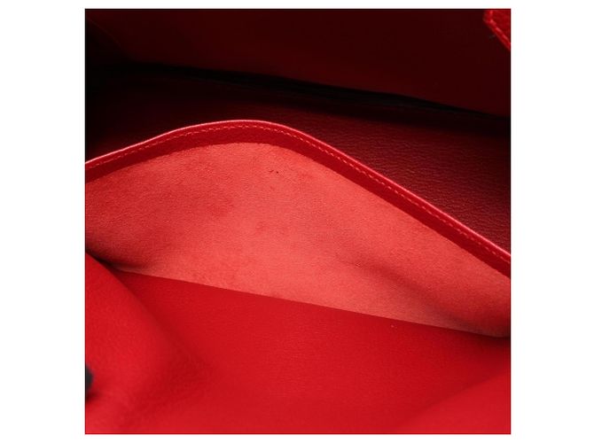 Hermès Borsa Hermes Birkin 35 in Rouge Vif - vista 10