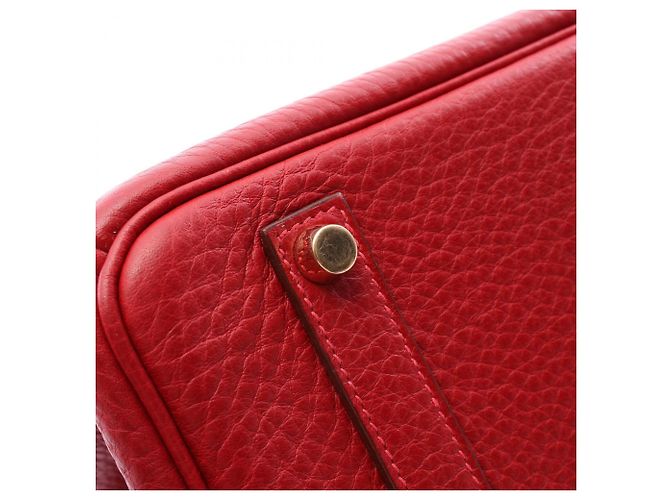 Hermès Borsa Hermes Birkin 35 in Rouge Vif - vista 12